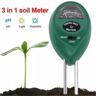 3 in 1 Soil Meter Moisture Light PH Testers With 2 Probes Soil Monitor for Garden Plant Test Flower Instrument Tool