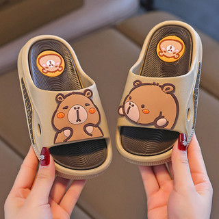 Dép trẻ em Capybara dễ thương - Dép nhựa EVA chống trượt, thoáng khí, đế mềm mùa hè