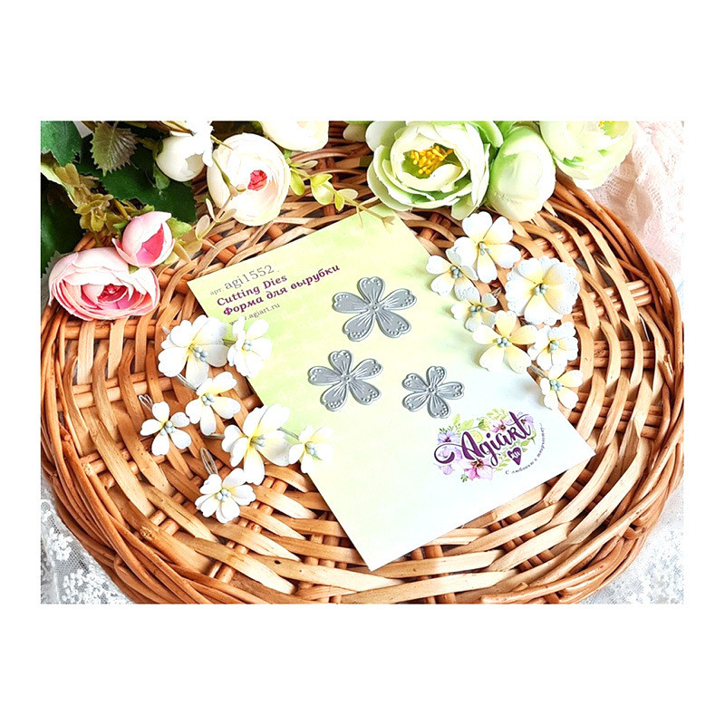 Bộ 20 Khuôn Cắt Hoa Lá Scrapbook  Thép Carbon Cao Cấp, Dập Nổi DIY Làm thiệp cưới Quà tặng mẹ