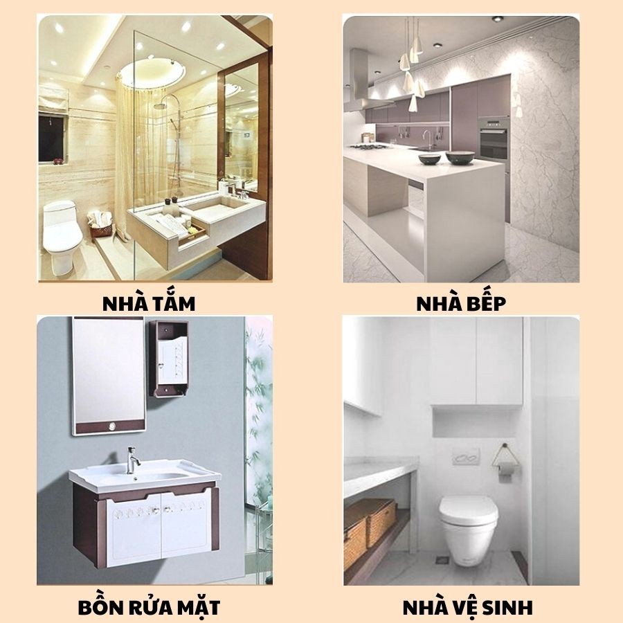 Khay Trong Suốt Dán Tường Siêu Chắc Chắn ENODA HOME, Đựng Đồ Tiện Ích P044