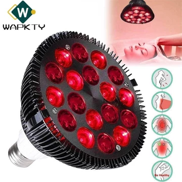 WAPKTY Ánh sáng trị liệu, Massage toàn thân Vật lý trị liệu pháp hồng ngoại, Hữu ích 660nm 850nm Sâu gần Hồng ngoại Trị liệu Giảm đau Bóng đèn Chăm sóc sức khỏe