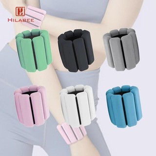 Trọng lượng mắt cá chân HILABEE, Trọng lượng mắt cá chân & cổ tay có thể điều chỉnh cho nam giới - Dây đeo trọng lượng chân tay để đi bộ, chạy bộ, tập thể dục, tập thể dục, tập luyện