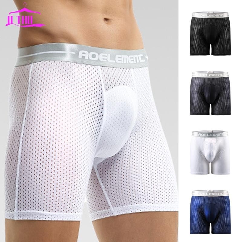 Mens Sexy Lingerie-Sissy Pouch Panties Lace Boxer Briefs Gay Underwear  Knickers