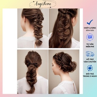 Thanh Hỗ Trợ Thắt Bím Làm Tóc Nhanh Chóng Tiện Lợi Xinh Xắn Cho Nũ ANGIHOME