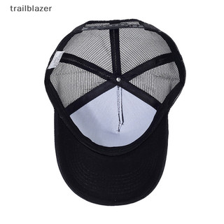 Trailblazer 1 Chiếc Unisex Lưới Trơn Bóng Chày Có Thể Điều Chỉnh Mũ Snapback Cho Nữ Hip Hop Trucker Dạo Phố Bố Nón Mới