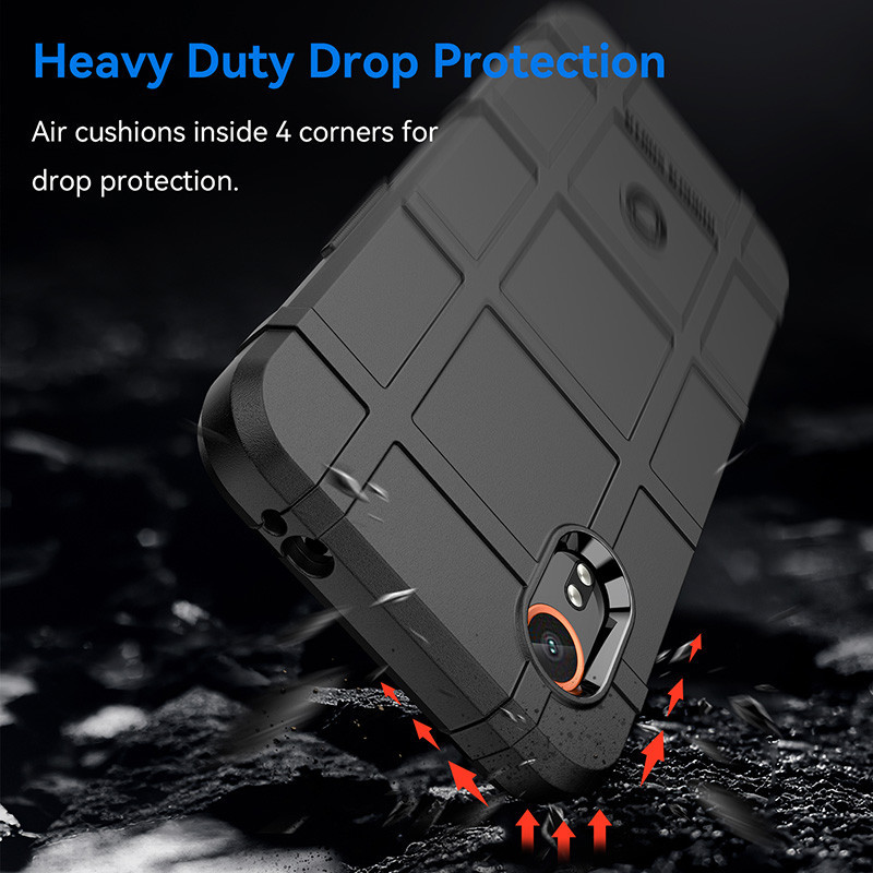 Dành cho Samsung Galaxy Xcover 7 6 Pro Full Cover Hybrid Rugged Shield Vỏ giáp chống sốc