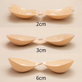 Áo Dán Ngực VISECRET BRA Nữ Áo Cài Trước Tạo Khe Mút Dày 2cm, 3cm, 6cm Tặng Kèm Dây Trong Chống Tụt -- 230559