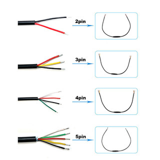 6mm M6 2 / 3 / 4 / 5 Pin lõi nam nữ Julet Điện ebike Mông Cắm cáp nguồn Kết nối chống nước Xe tay ga Phanh tín hiệu Cảm biến F @ 1VN