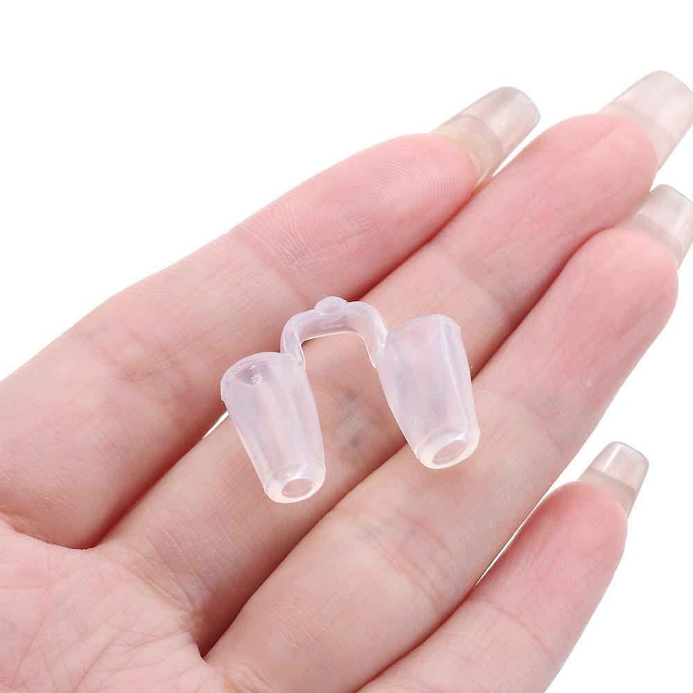 YOKEY Nostril Hỗ trợ định hình, Kẹp mũi Silica Gel nâng mũi sau phẫu thuật, Định hình silicon trong suốt Điều chỉnh sửa mũi cong
