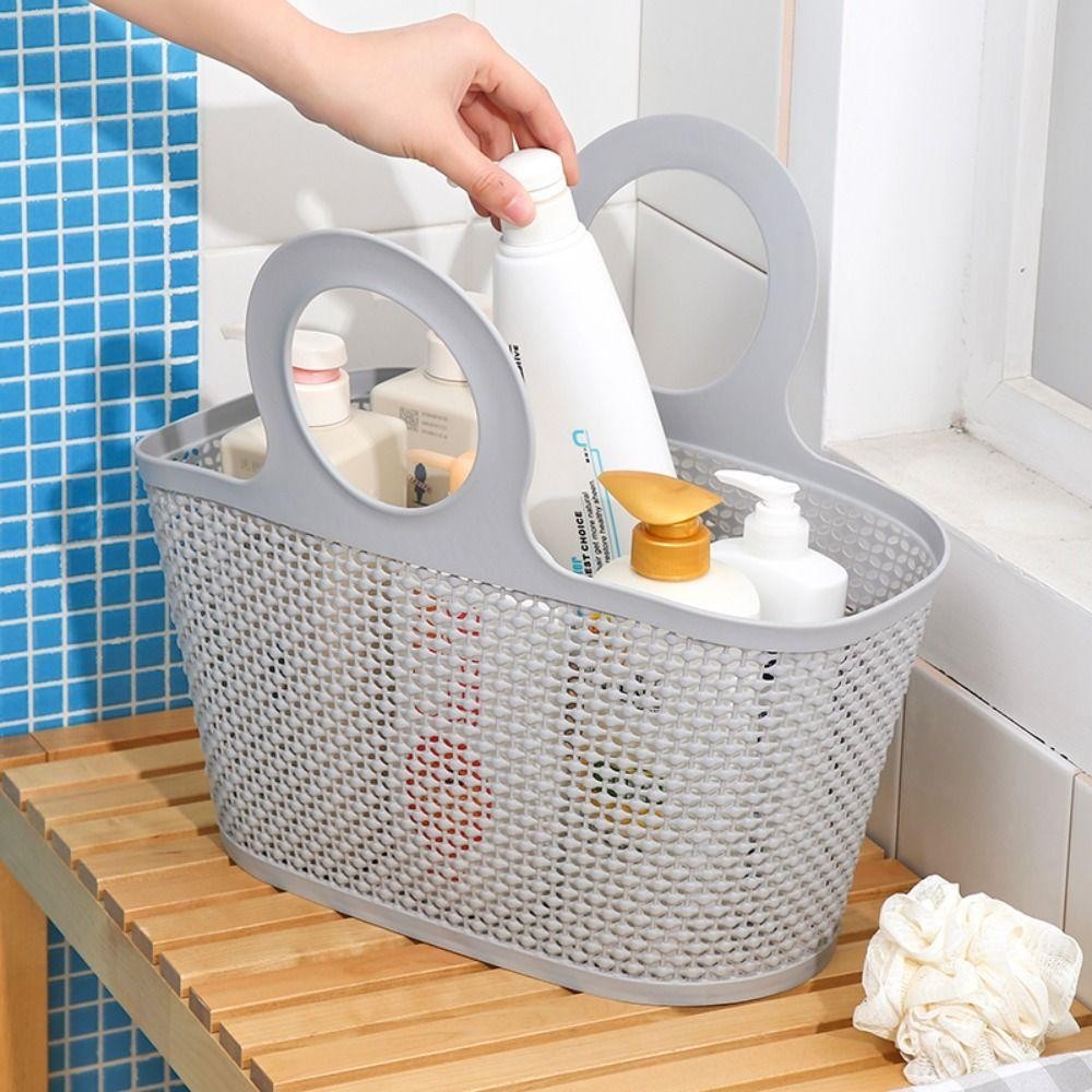 SAIA Giỏ tắm đa năng nhựa, đựng dầu gội, đồ lặt vặt, sản phẩm phòng tắm