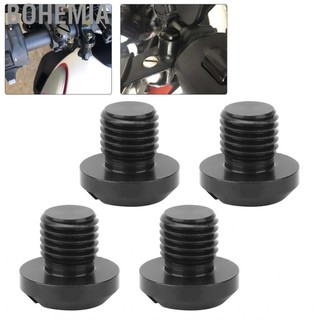 Bohemia 2 Pair of  M10x1.25 Rearview Side Mirror Hole Plugs Screw Fits for Ducati Hypermotard Motorcycle Accessories