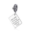 Bamoer 925 Sterling Sliver Charm Chính Thống Phục Sinh Ngày Chúa Giêsu Thánh Giá Thiết Kế Kinh Thánh Mặt Dây Chuyền Phụ Kiện Cho Vòng Tay Quà Tặng Cho Nam Nữ BSC313