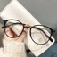 Kính Mát Gọng Kim Loại Tròn Chống Bức Xạ Phong Cách Hàn Quốc