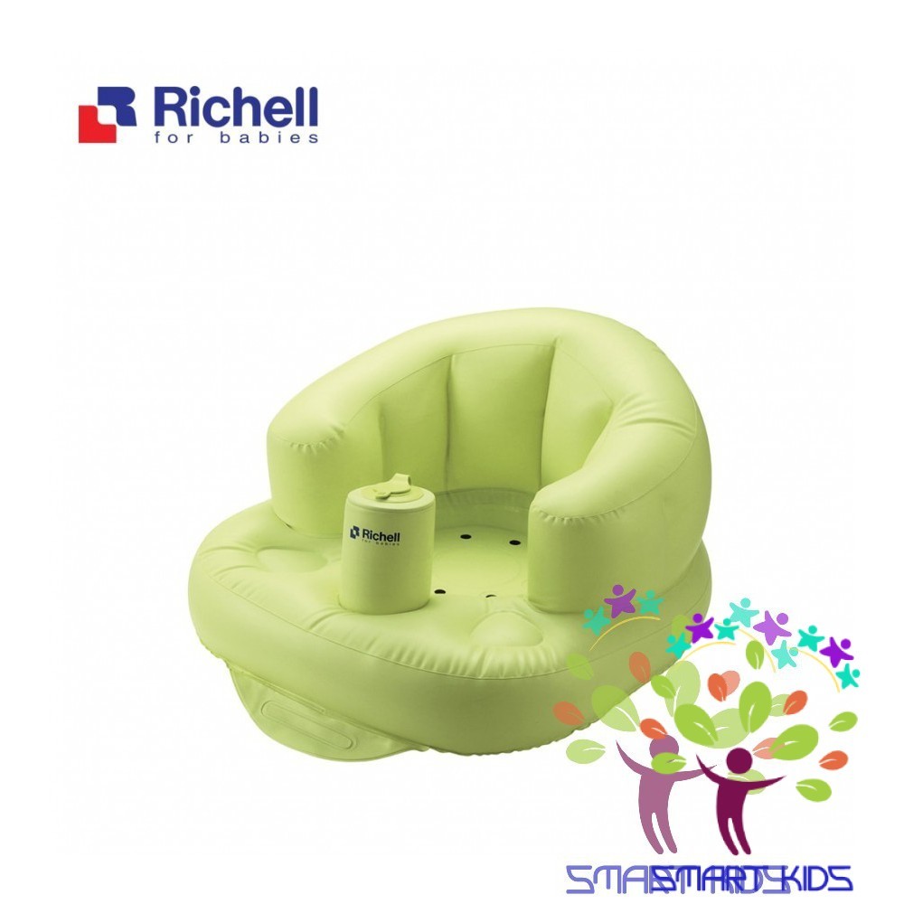 Ghế hơi tập ngồi Richell Nhật Bản hàng chính hãng