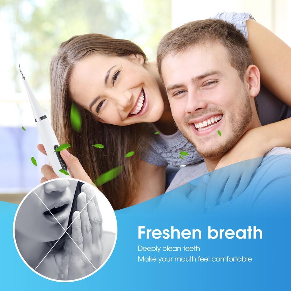 Máy làm sạch răng bằng điện Máy cạo răng không thấm nước Chăm sóc răng miệng Nha khoa Thìa cạo Tartar O9c2