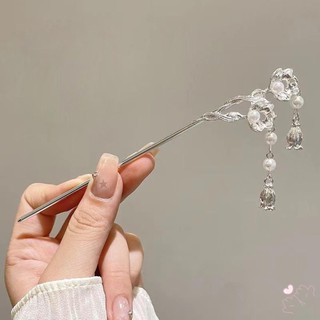 Han Quần Áo Trung Quốc Đũa Tóc Hoa & Tua Rua Cài Tóc Dài