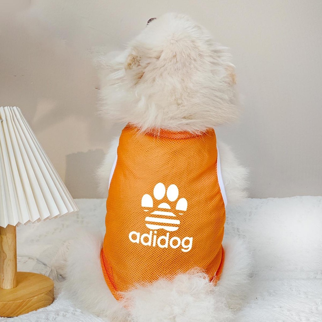 Mèo / Chó Lưới Thoáng Khí Tank Top S-2XL Thời Trang Xuân Hè Quần Áo In Hình Thú Cưng