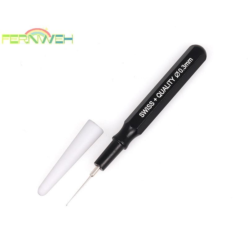 [Fernweh] Đồng hồ bôi trơn Oiler Tay cầm kim loại Bút Pin dầu Bộ phận chuyển động di động Bút dầu trỏ chính xác Công cụ bảo trì sửa chữa đồng hồ [MỚI]
