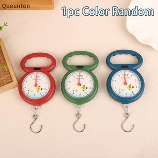 Queenten Di Động Cá Cân 10kg Móc Cân Lò Xo Cho Câu Cá Mua Sắm Du Lịch Cân Hành Lý Cân QT