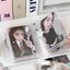 Album Thẻ BAMBOOB, Chất Kết Dính Photocard Nơ Tình Yêu Mini 3 Inch, Pudding puppy PVC Với 16 Trang Nội Bộ Thẻ Thần Tượng Thu Thập Sách