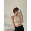 Áo Thun Ba Lỗ Nữ Kiểu Dáng Croptop Ôm Trọn Body, Phiên Bản CHILLIN SUMMER A513899