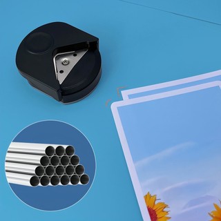 Dụng cụ bấm góc bo tròn, góc ngang, góc đa giác, cắt góc tròn nhỏ gọn R4/R5/R7/R10mm cắt giấy - FETA