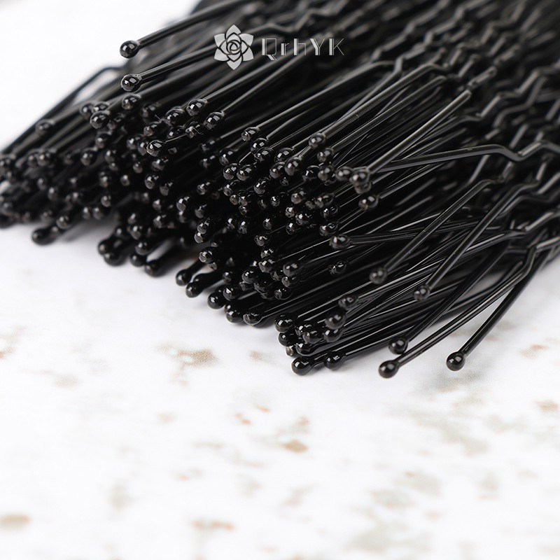 Qrhyk 50 Cái / bộ Tóc Sóng Hình Chữ U Bobby Pin Barrette Salon Kẹp Tóc Mới