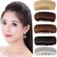 DELMER Fluffy Hair Clip Pad, Tóc tổng hợp DIY Hair Extension Invisible Hair Bun, Phụ kiện tóc liền mạch Công chúa tự nhiên Dụng cụ tạo kiểu tóc giả Đệm nữ