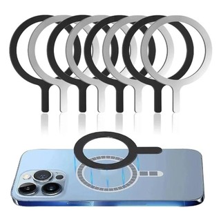 MELEN 1 / 5 Miếng Dán Tấm Sắt, Nhẫn Tấm Kim Loại Nam Châm Từ Tính Đa Năng, Bền Q Tạo Kiểu Thép Không Gỉ Sạc Không Dây Giá Đỡ Điện Thoại Ô Tô