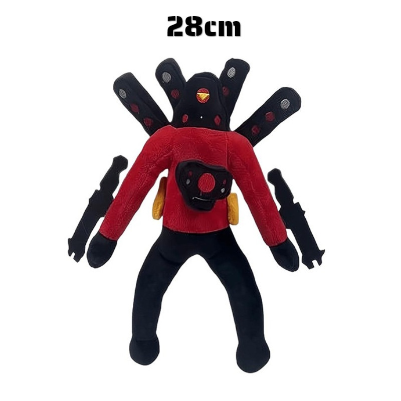 Rytanda Skibidi Toilet TVman Gấu bông Camera man Toilet-Lông Cao Cấp Quà sinh nhật cho trẻ em