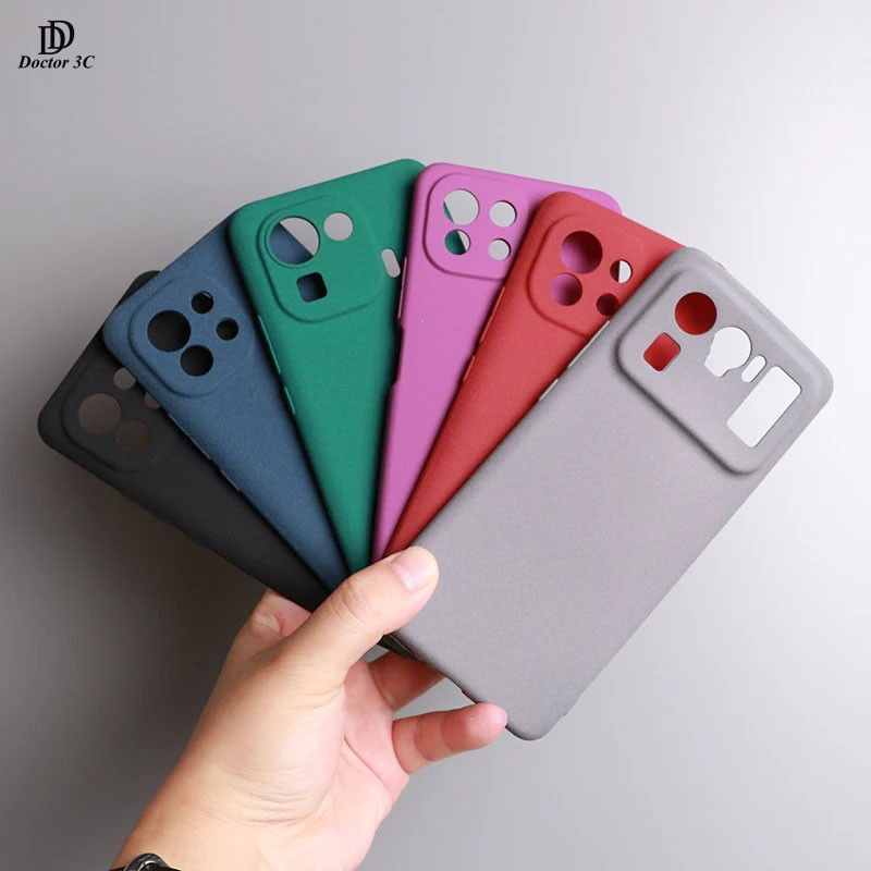Ốp Điện Thoại Cứng Mờ Đá Cát Cho Redmi K70 K70E K60 K60E K50 K40 Gaimg K40s K30 Ultra K20 Pro Plus Pro + 4G 5G 2024