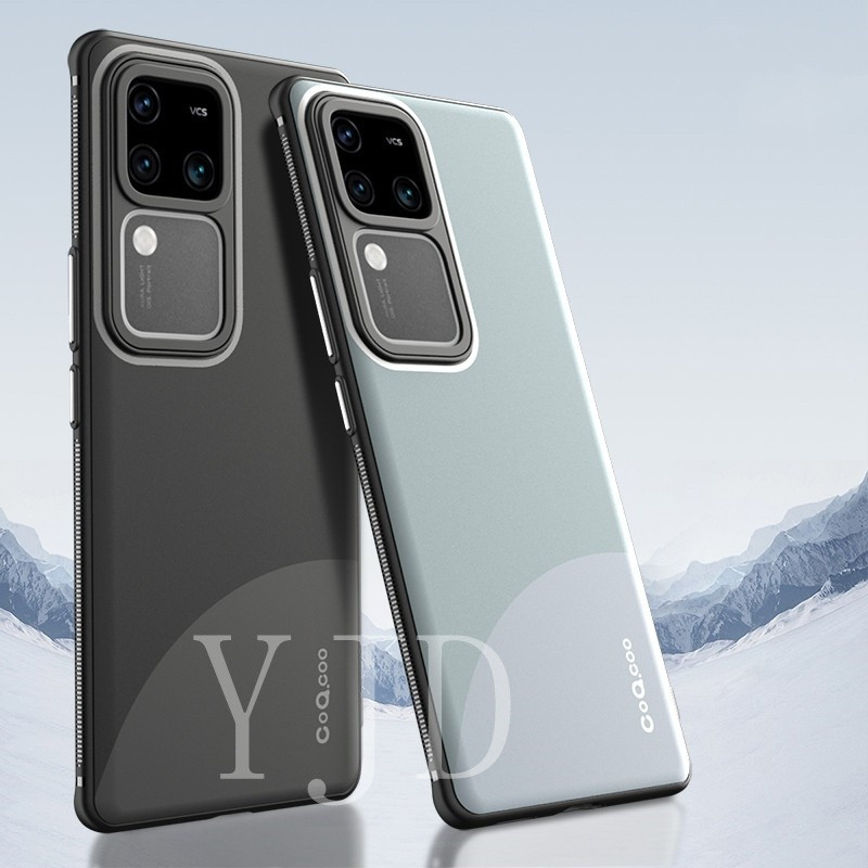 Ốp Lưng Cho Vivo V30 Pro Chặn Đôi Màu Cảm Thấy Tốt TPU Chống Sốc Vỏ Điện Thoại