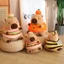 Bct Capybara Búp bê Nosy Gấu Rau Capybara Đồ chơi sang trọng Búp bê Capybara dễ thương Phong cách Hamburg Búp bê gấu ngáy làm quà tặng sinh nhật cho trẻ em và quà tặng bạn gái