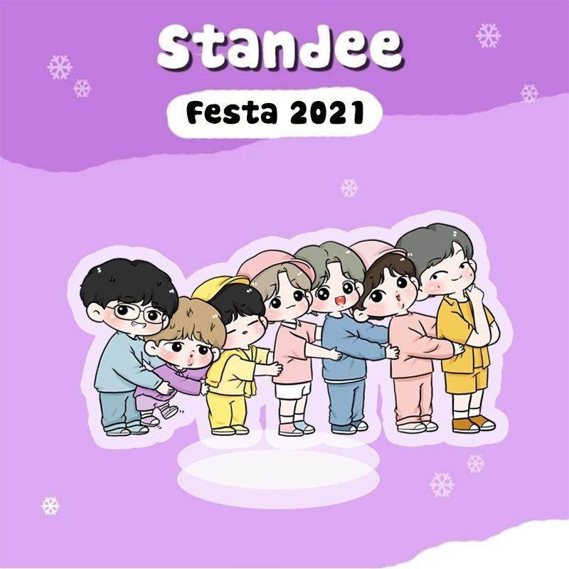Mô hình Standee KPOP Chibi  NGƯỜI NỔI TIẾNG Phụ kiện trang trí để bàn góc học tập