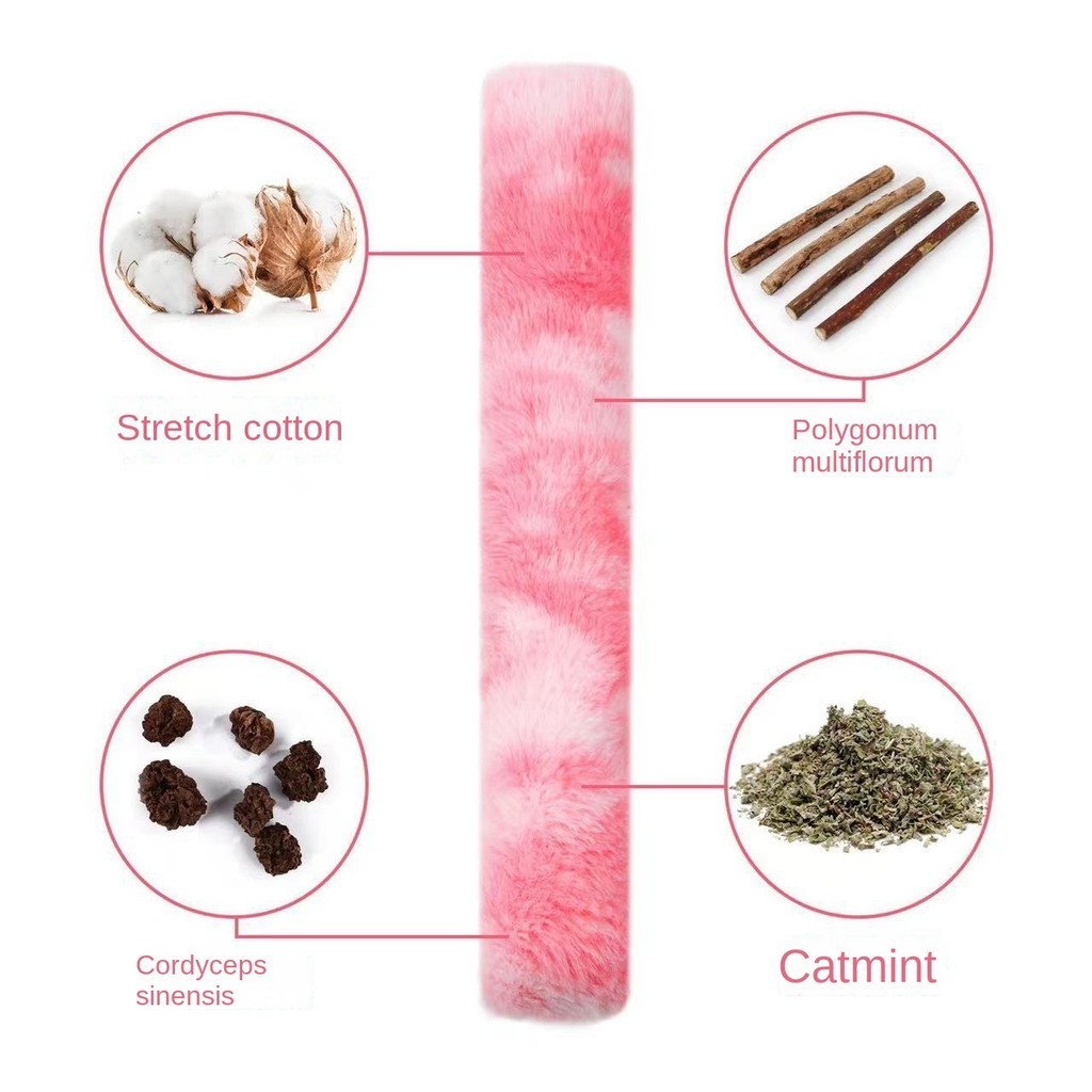 Đồ chơi gối sang trọng cho mèo, que trêu chọc mèo mới, với catnip để giải tỏa sự nhàm chán, gối đồ chơi cho mèo
