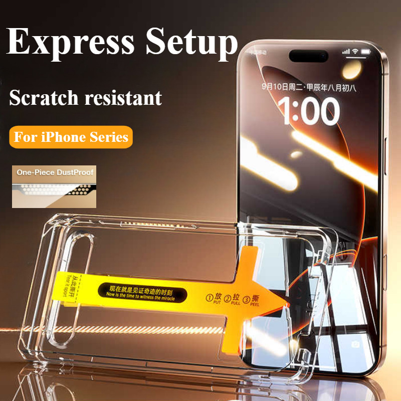 Kính cường lực iphone Kingkong chống nhìn trộm có khung tự dán cho iPhone 16 15 14 13 12 11 Pro Max Plus X Xs Max XR 6 6s 7 8 Plus