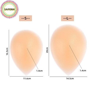 Safenh 1 Cặp Mông Tăng Cường Thoải Mái Có Thể Tháo Rời Đẩy Lên Mông Đường Viền Hông Silicone Mông Miếng Lót Nam Nữ Giả Mông Miếng Lót VN