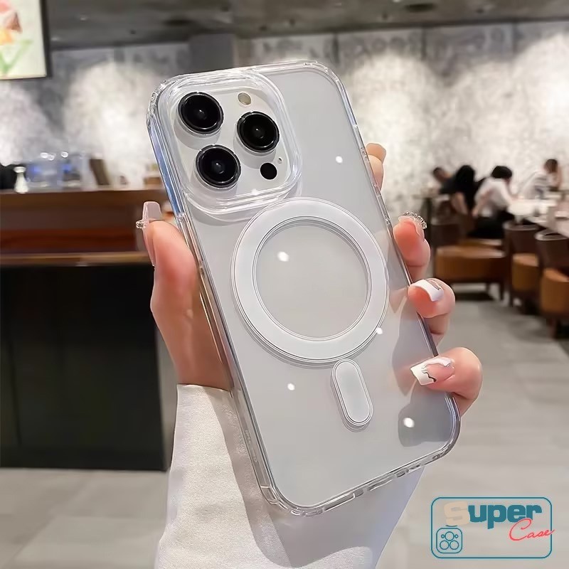 Ốp bảo vệ từ tính mờ sang trọng đơn giản màu trơn sang trọng Tương thích cho IPhone 11 16 15 14 13 12 Pro MAX 7Plus 7 8 Plus XR X XS MAX SE 2022 Vỏ Tpu mềm trong suốt