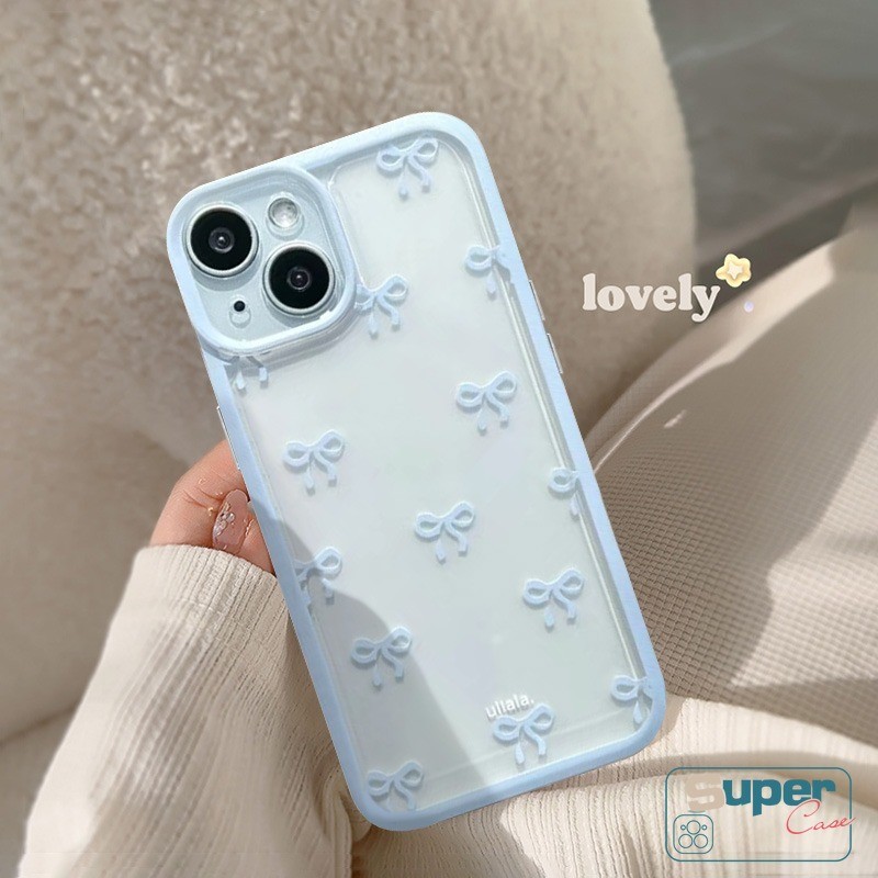 Ốp Mềm Màu Kẹo Trong Suốt Nơ Ngọt Ngào Cho Vivo Y17s Y100 Y17 Y18 Y03 Y15 Y21 Y15s Y11 Y18E Y20 Y28 Y36 Y22 Y02 Y20i Y21T Y35 Y27 Y91C Y21S Y16 Y91 Y93 Y33T Y33S Y20S Y12 Y15A Y12S