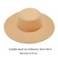 KANGN Nữ Flatcap, Mũ nỉ vành rộng phong cách Hepburn, Mũ phẳng màu trơn cổ điển kiểu Pháp dành cho quý ông