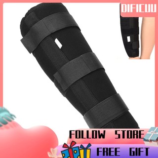 Dificuu Saluaqui Calf Brace Leg Sleeve và Shin Nẹp Hỗ trợ cho nam và nữ điều chỉnh Shank cố định Song ổn định nẹp Fibula Fracture Fract