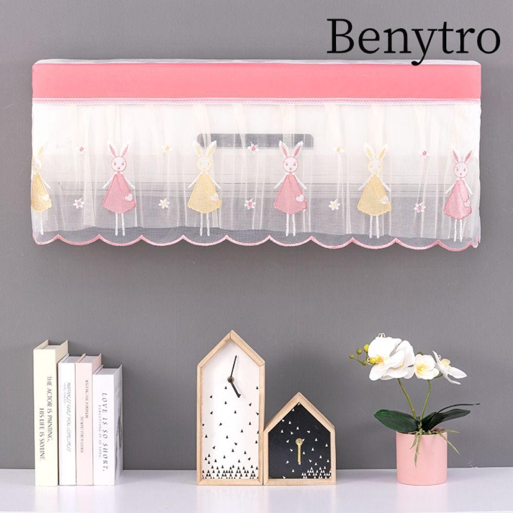 Vỏ chống bụi điều hòa BENYTRO, Vỏ AC chống bụi treo tường, Rèm chống gió di động nhẹ có thể giặt được Hộ gia đình