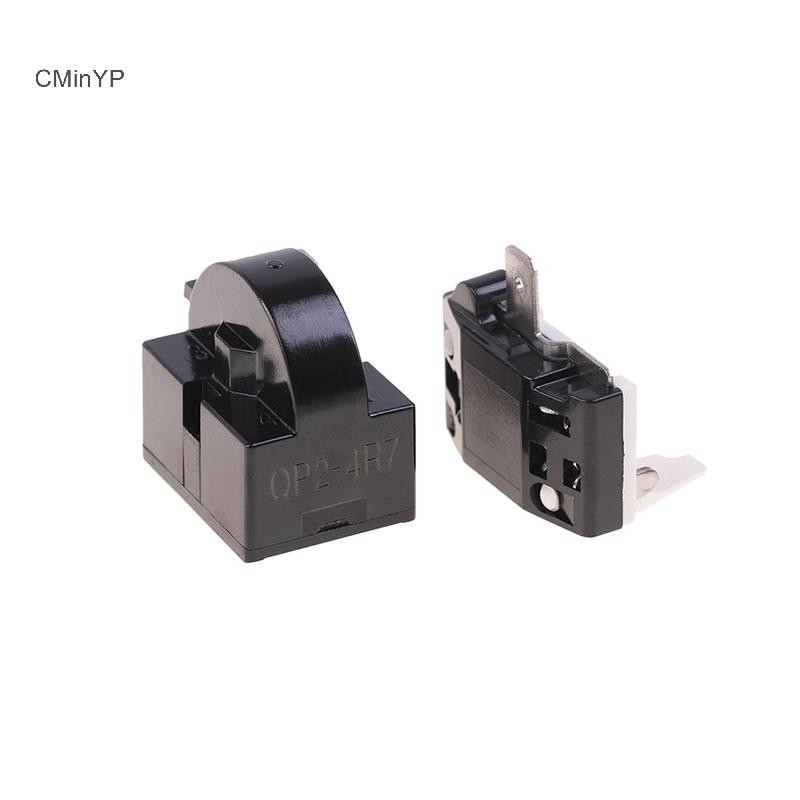 Cminyp 2 Rơle khởi động PTC QP2-4.7 và Bảo vệ quá tải 6750C-0005P cho tủ lạnh. Vinh Quang
