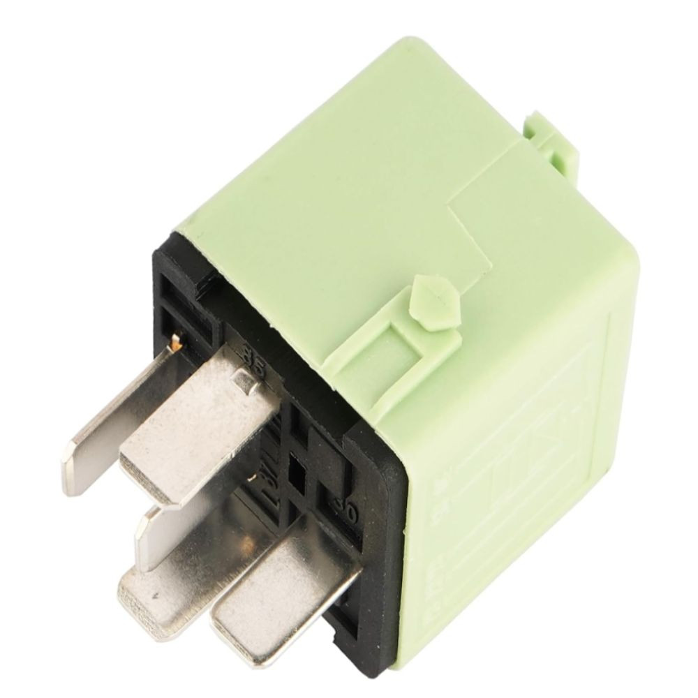 YRBWD 61368373700, Rơle bơm kim loại 5 chân màu xanh lá cây 12VDC V2314-K59-X312, Rơle bơm kim loại 5 chân bằng nhựa bền để chọn BMW