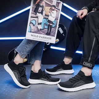 Giày thể thao Unisex Giày thể thao phong cách Hàn Quốc có khả năng hấp thụ mồ hôi Giày nam Còn hàng Miễn phí vận chuyển