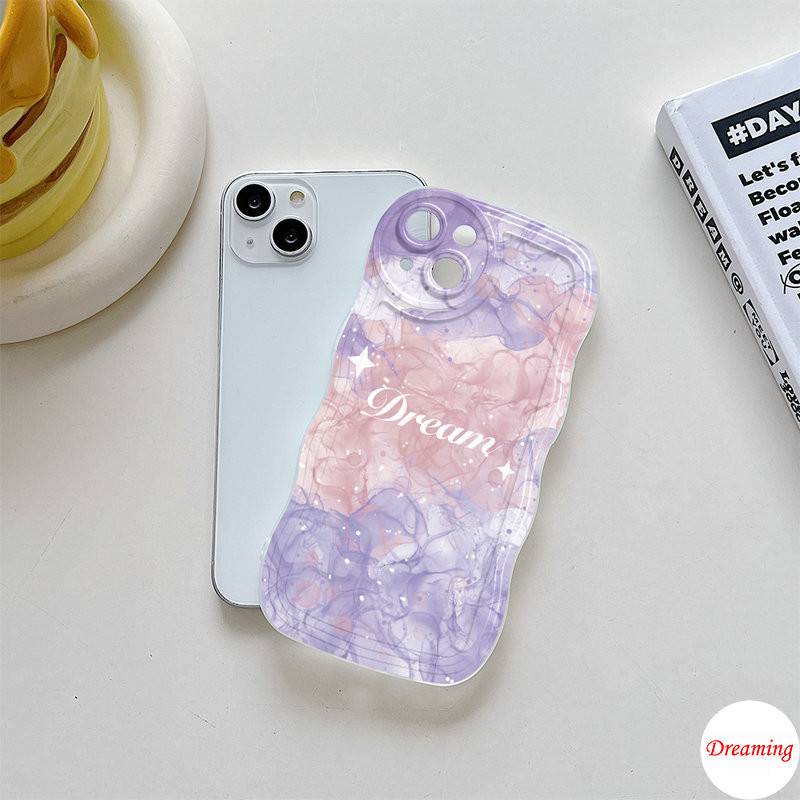 Ốp Lưng Cho Redmi Note 13 12 11 10 9 8 7 6 5 Poco X5 M3 Pro C65 C50 C55 C31 A3 A1 A2 Plus 13C 12C 11A 10A 10C 9C 9A 9T Hình Bầu Dục Mắt Lớn Họa Tiết Sóng Họa Tiết Họa Tiết Giấc Mơ Mặt trăng và ngôi sao