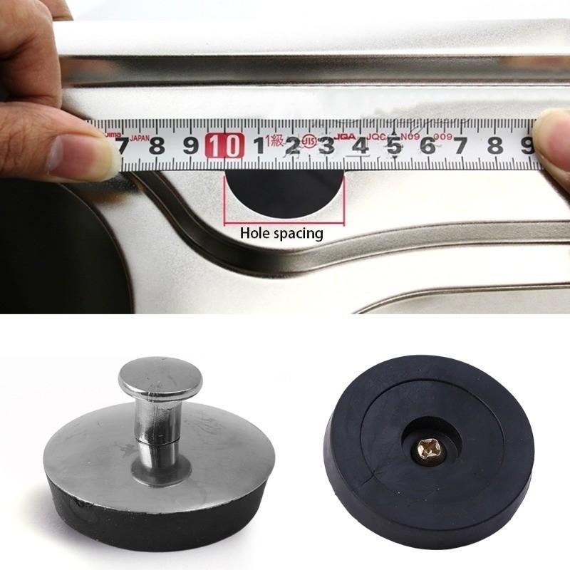 [Nổi bật] Nút chặn chậu rửa chống tắc - Nắp lỗ lọc bồn tắm - Phích cắm bồn rửa nhà bếp bằng thép không gỉ - Vỏ niêm phong cống sàn - Phụ kiện gia đình đa năng
