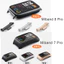 Dây đeo đồng hồ từ tính bằng da gấp cho Xiaomi Miband Band 9 8 Pro 7 Pro Vòng đeo tay thông minh Thay thế dây đeo cổ tay Phụ kiện