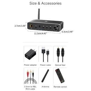 Máy chuyển đổi bộ giải mã độ bền cao ez DA310B Tương thích Bluetooth 5 3