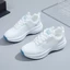 Lady White Shoes Ngoại thương Bán buôn dày đế nhẹ Giày chạy thời trang đi giày thể thao thoáng khí mùa xuân Giày nữ